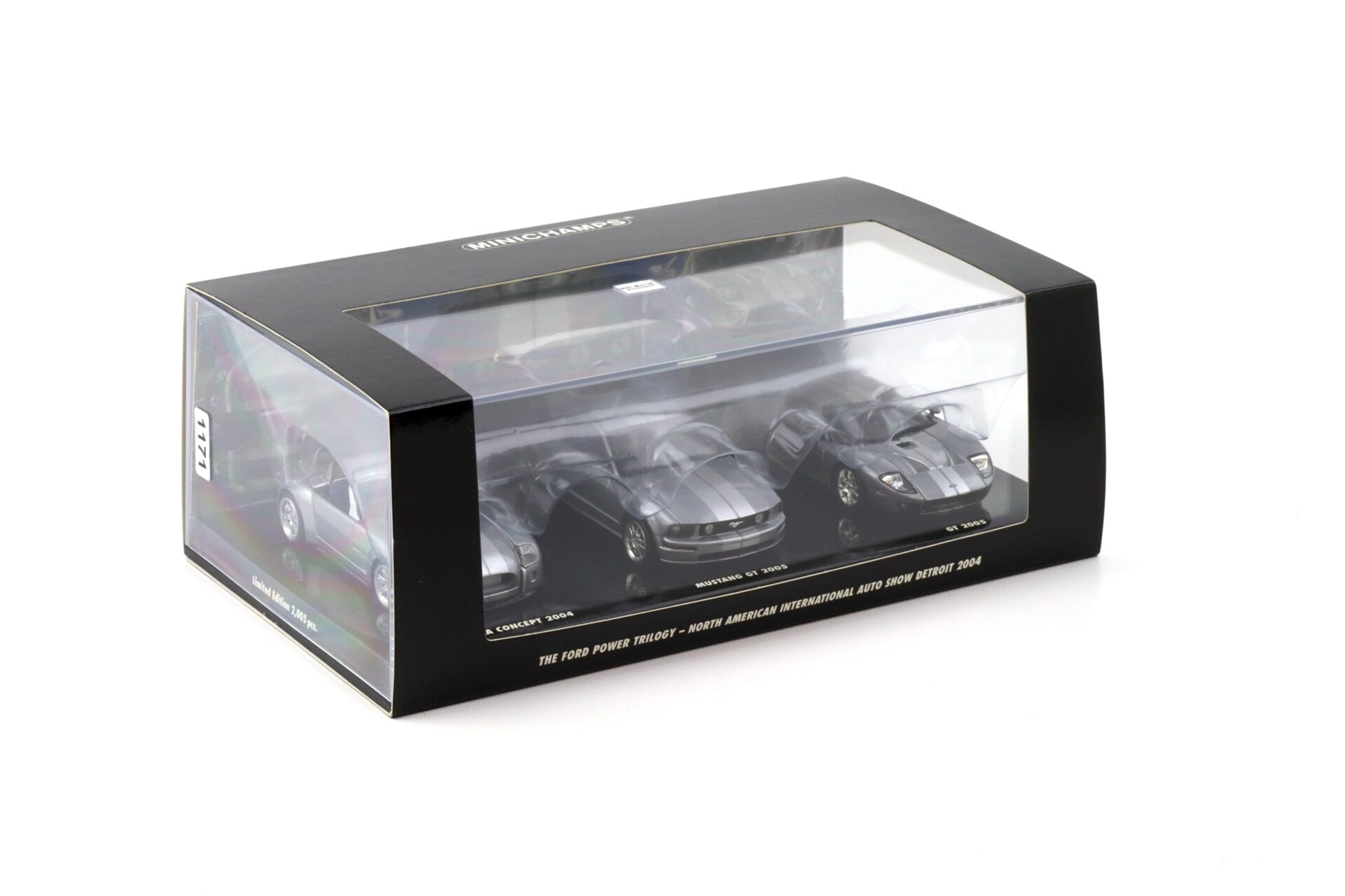 1:43 Minichamps Ford Concept SET 3 pcs. Cobra/ Mustang/ GT Limited Edition