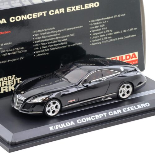 1:43 Schuco Maybach EXELERO Concept Car Fulda Edition black