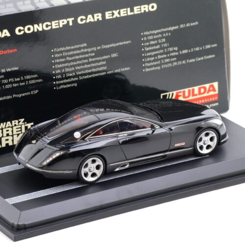 1:43 Schuco Maybach EXELERO Concept Car Fulda Edition black