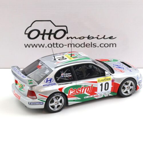 1:18 OTTO mobile OT1265 Hyundai Accent WRC Rally Monte Carlo 2001 McRae