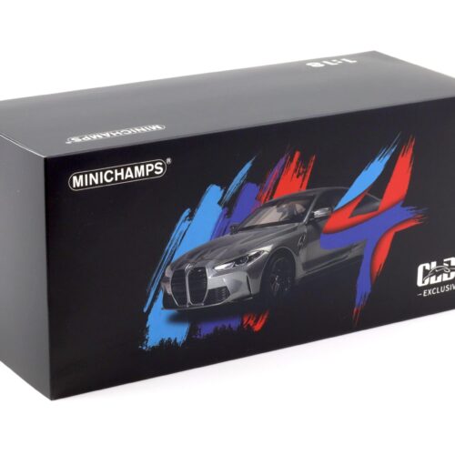 1:18 Minichamps BMW M4 (G82) Coupe 2020 Frozen Portimao blue metallic