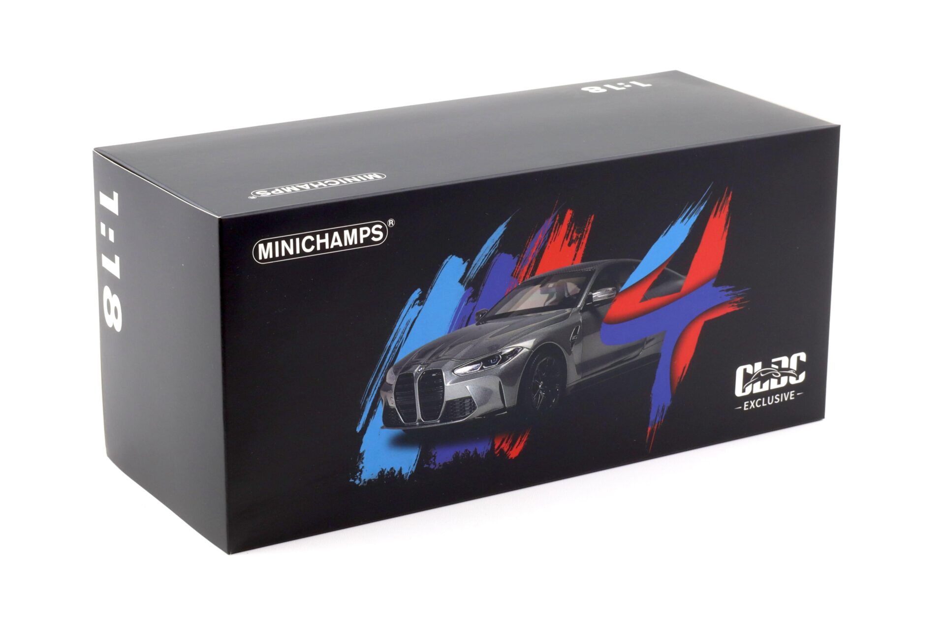 1:18 Minichamps BMW M4 (G82) Coupe 2020 Frozen Portimao blue metallic