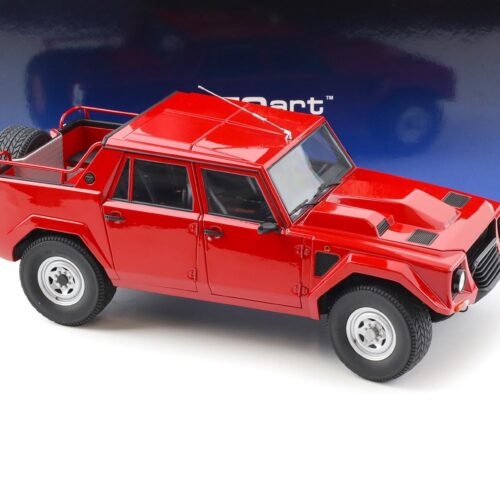 1:18 AUTOart Lamborghini LM002 Rosso Siviglia red 1986