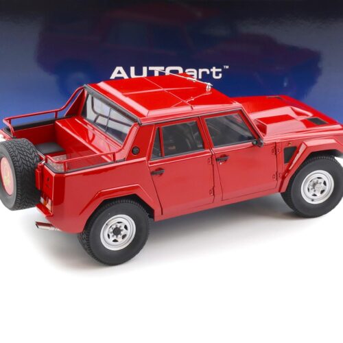 1:18 AUTOart Lamborghini LM002 Rosso Siviglia red 1986