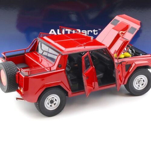 1:18 AUTOart Lamborghini LM002 Rosso Siviglia red 1986