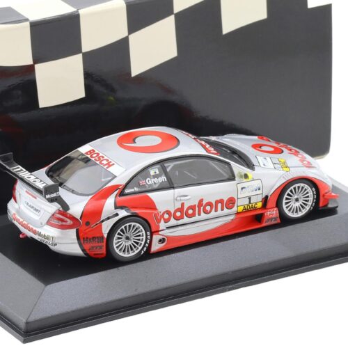1:43 Minichamps Mercedes CLK DTM BRDC Award Test Day 2002 J.green #1