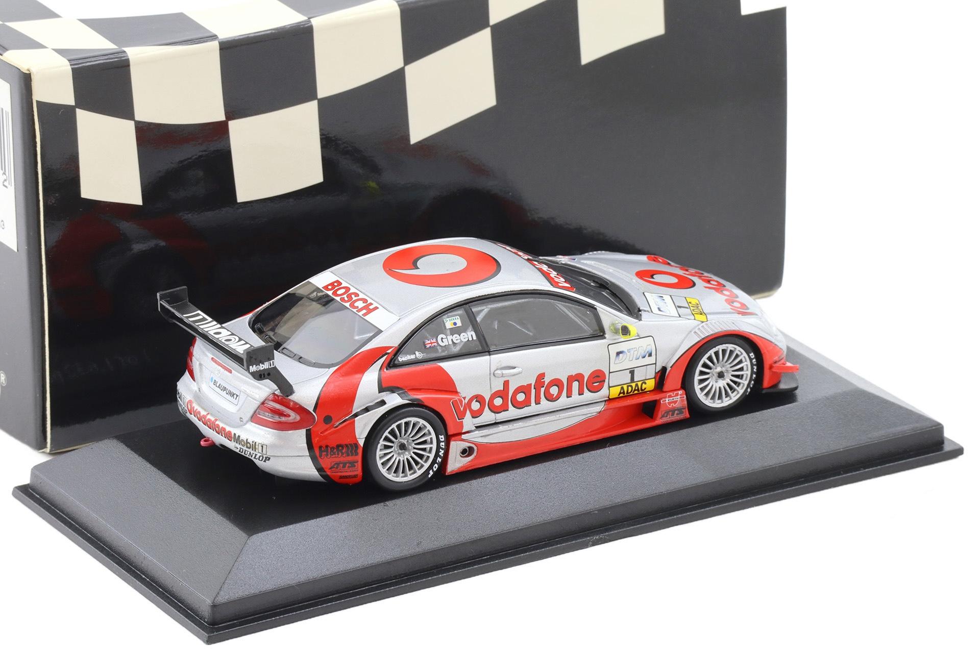 1:43 Minichamps Mercedes CLK DTM BRDC Award Test Day 2002 J.green #1