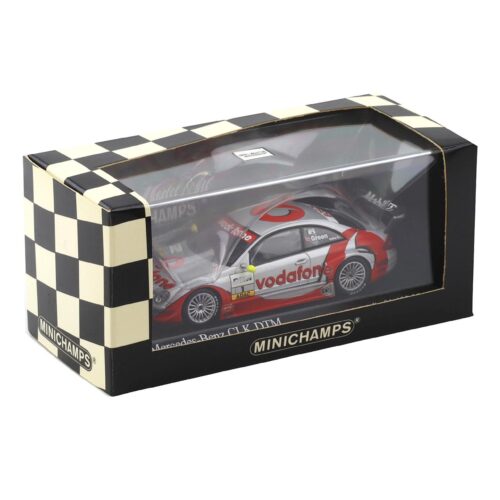 1:43 Minichamps Mercedes CLK DTM BRDC Award Test Day 2002 J.green #1