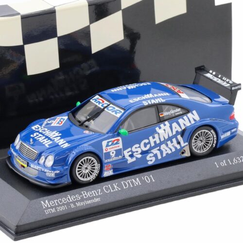 1:43 Minichamps Mercedes CLK DTM 2001 Team Manthey B.Mayländer #9