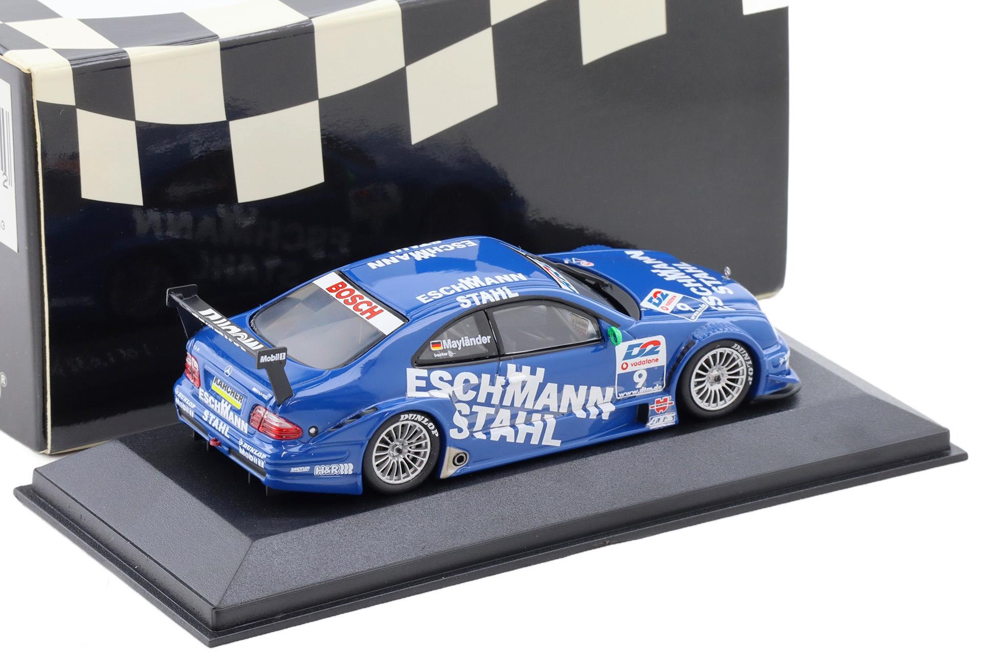 1:43 Minichamps Mercedes CLK DTM 2001 Team Manthey B.Mayländer #9