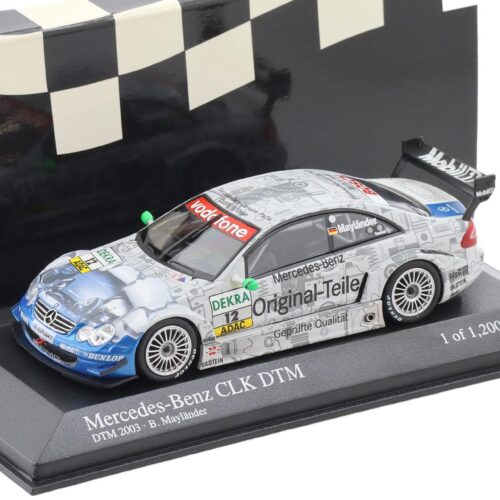 1:43 Minichamps Mercedes CLK DTM 2003 Team Original-Teile B.Mayländer #12