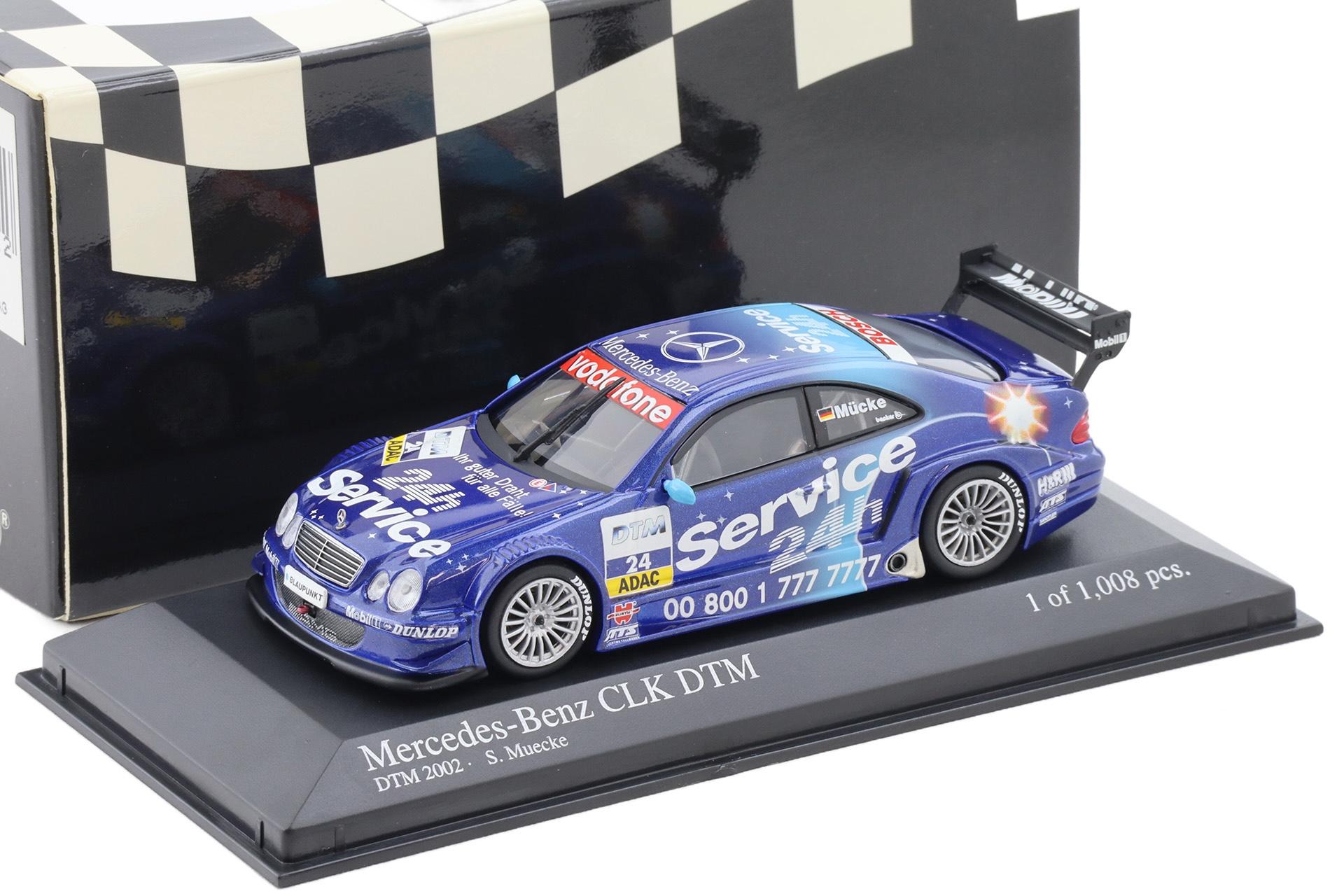 ID 114435 orig.jpg 1:43 Minichamps Mercedes CLK DTM 2001 Team Service 24h S.Mücke #24