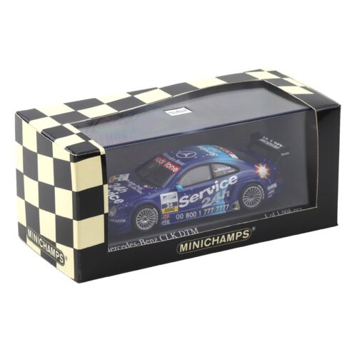 1:43 Minichamps Mercedes CLK DTM 2001 Team Service 24h S.Mücke #24