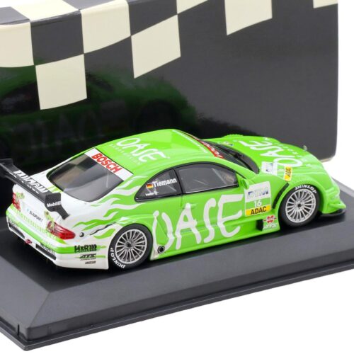 1:43 Minichamps Mercedes CLK DTM 2001 Team Oase AMG M.Tiemann #16