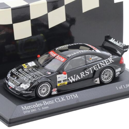 1:43 Minichamps Mercedes CLK DTM 2002 Team Warsteiner AMG U.Alzen #5