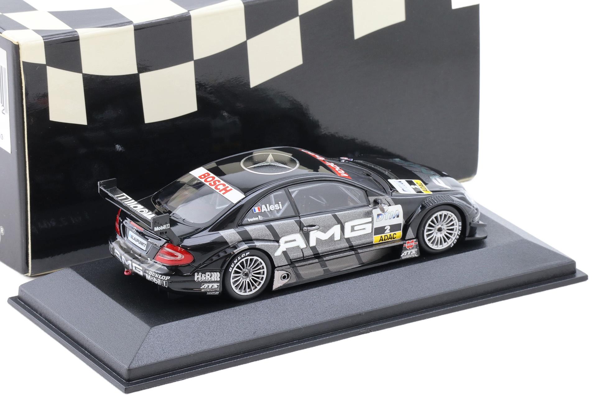1:43 Minichamps Mercedes CLK DTM 2002 Team AMG J.Alesi #2
