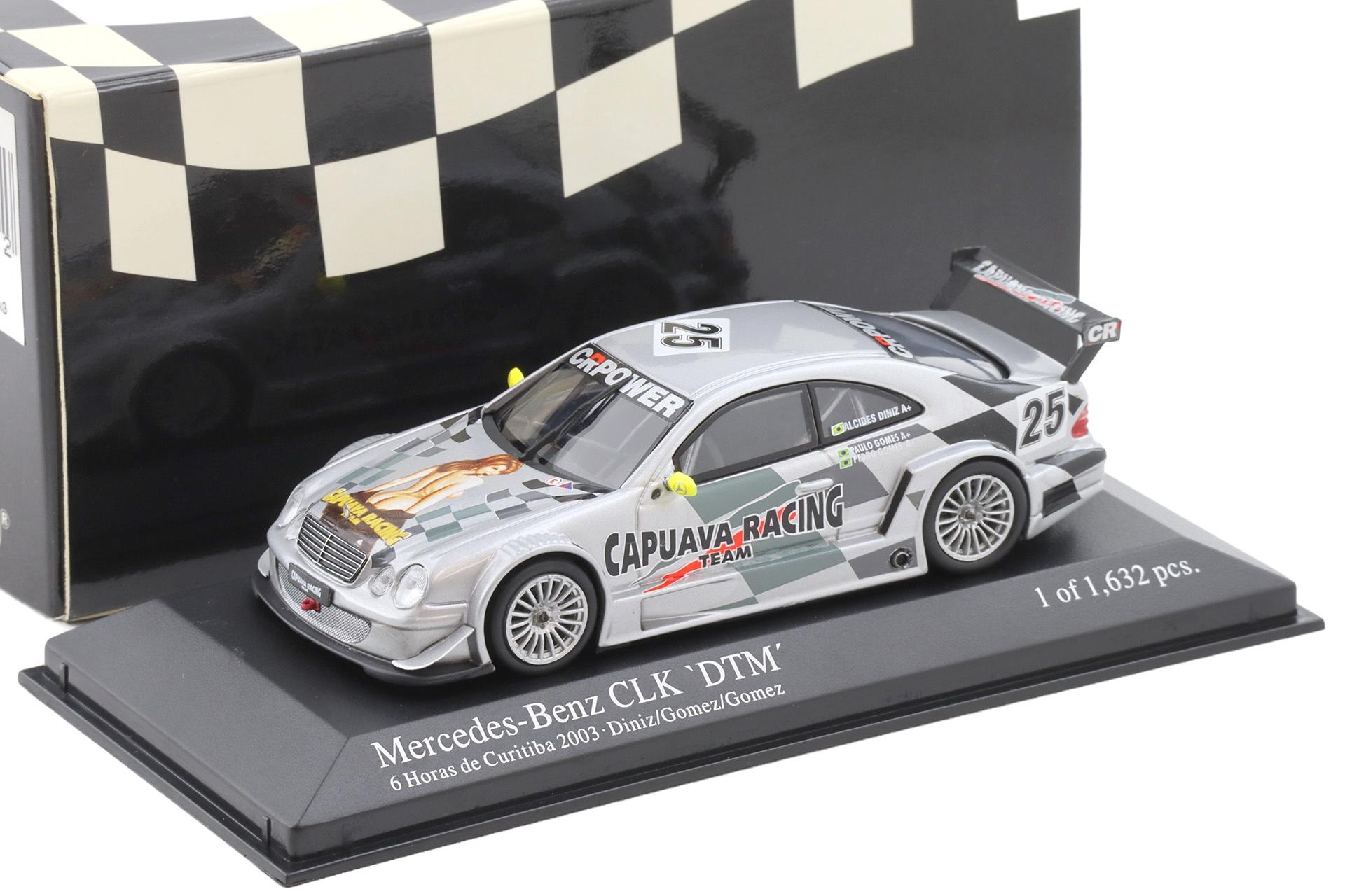 ID 114453 orig.jpg 1:43 Minichamps Mercedes CLK DTM 2003 Capuava Racing 6h de Curitiba #25