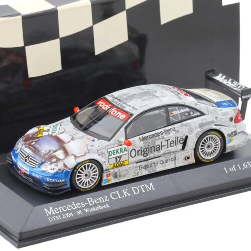 1:43 Minichamps Mercedes CLK DTM 2004 Team Persson Original-Teile Winkelhock #17
