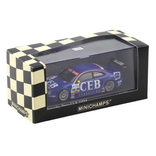 1:43 Minichamps Mercedes CLK DTM 2001 Team CEB AMG P.Huisman #17