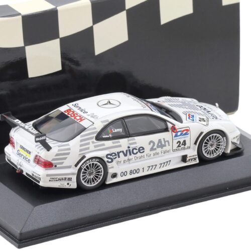 1:43 Minichamps Mercedes CLK DTM 2000 Team Rosberg Service 24h P.Lamy #24