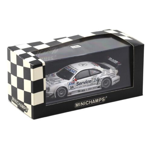 1:43 Minichamps Mercedes CLK DTM 2000 Team Rosberg Service 24h P.Lamy #24