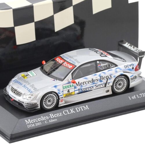 1:43 Minichamps Mercedes CLK DTM 2003 Team AMG Express Service C.Albers #4