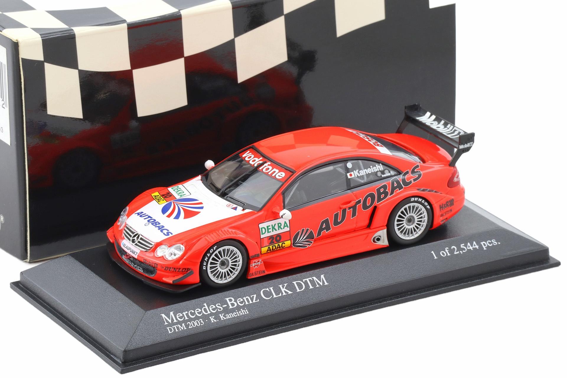 1:43 Minichamps Mercedes CLK DTM 2003 Arta Team Persson K.Kaneishi #20