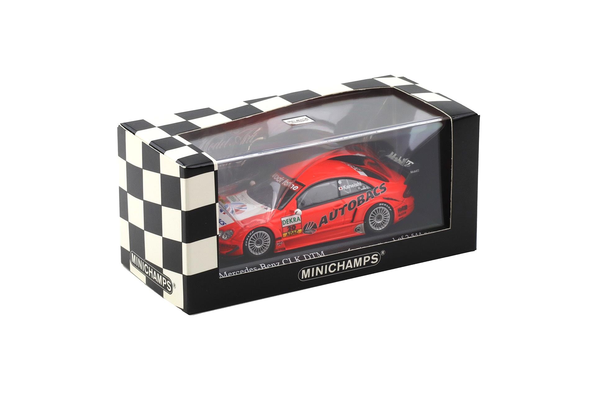 1:43 Minichamps Mercedes CLK DTM 2003 Arta Team Persson K.Kaneishi #20
