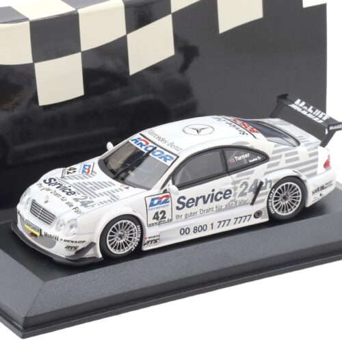 1:43 Minichamps Mercedes CLK DTM 2000 Team Rosberg D.Turner #42