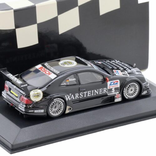 1:43 Minichamps Mercedes CLK DTM 2001 Team Warsteiner AMG U.Alzen #5
