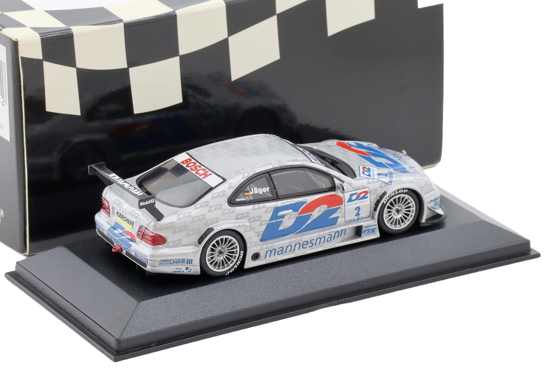 1:43 Minichamps Mercedes CLK DTM 2000 Team AMG D2 Th. Jäger #2