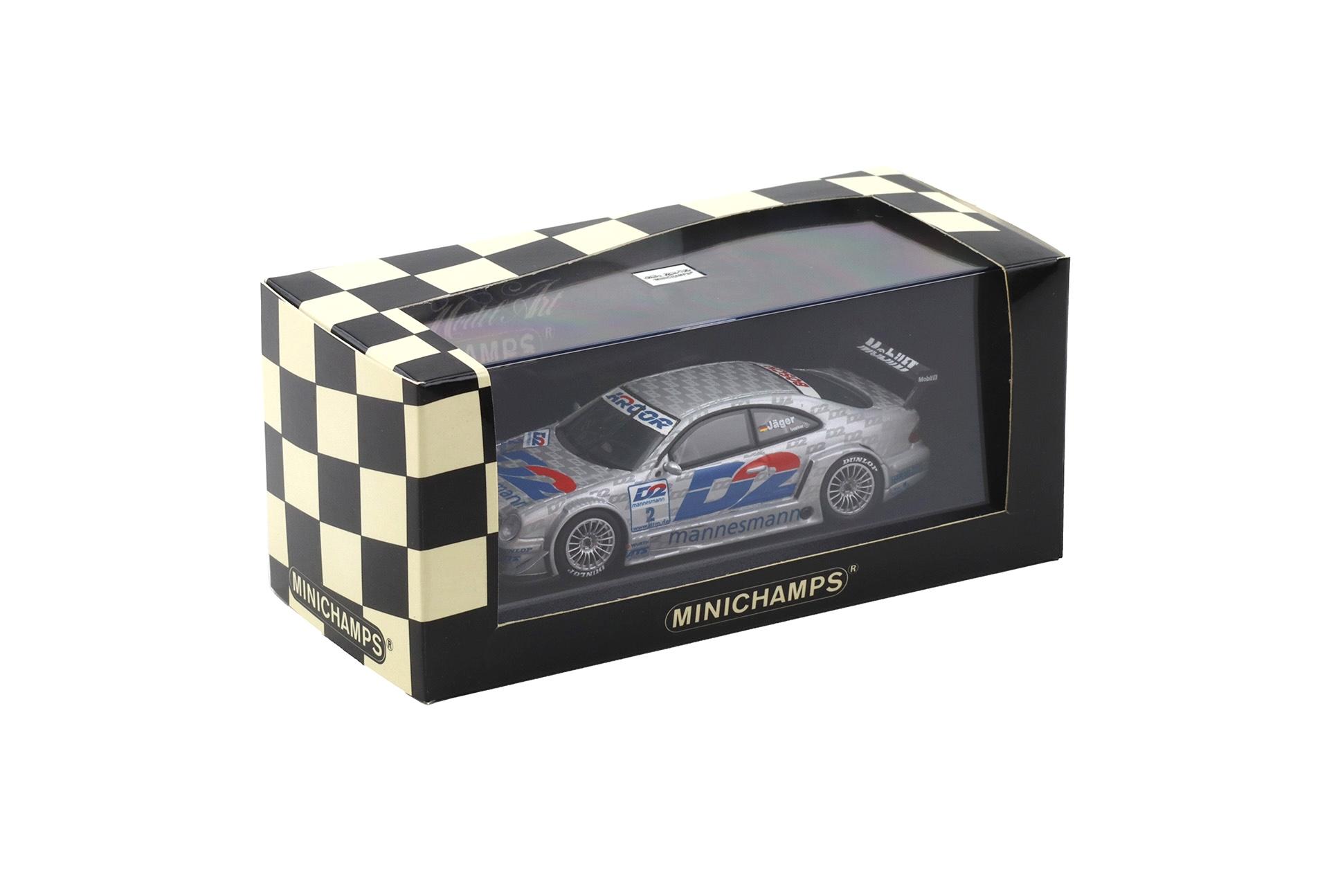 1:43 Minichamps Mercedes CLK DTM 2000 Team AMG D2 Th. Jäger #2