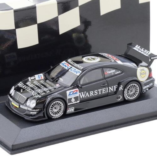 1:43 Minichamps Mercedes CLK DTM 2000 Team AMG Warsteiner M.Fässler #6