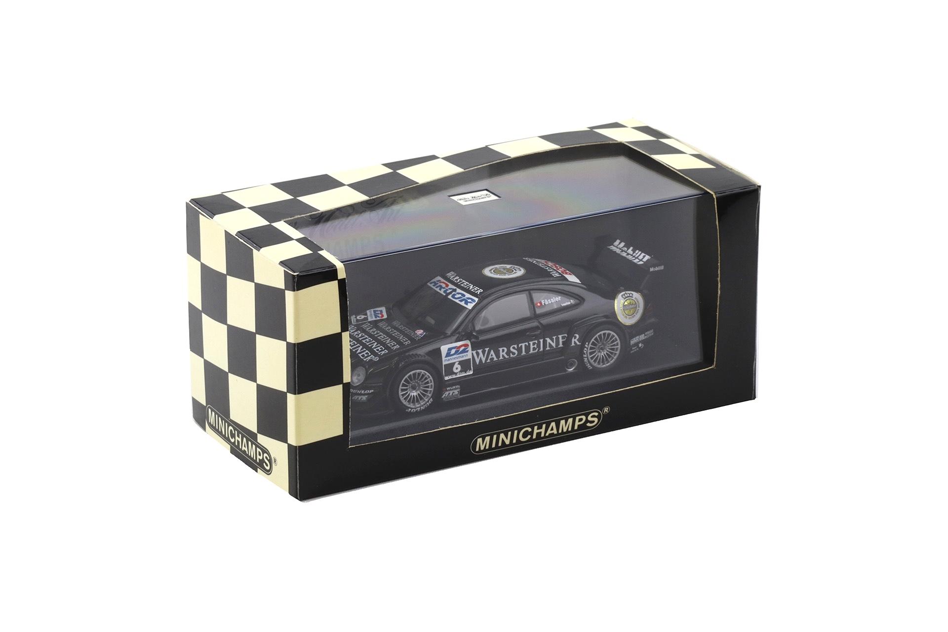 1:43 Minichamps Mercedes CLK DTM 2000 Team AMG Warsteiner M.Fässler #6