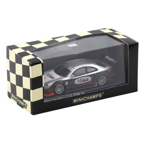 1:43 Minichamps Mercedes CLK DTM 2001 Test Car M.Hakkinen #3