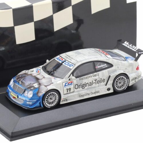 1:43 Minichamps Mercedes CLK DTM 2000 Team Persson Original-Teile P.Dumbreck #19