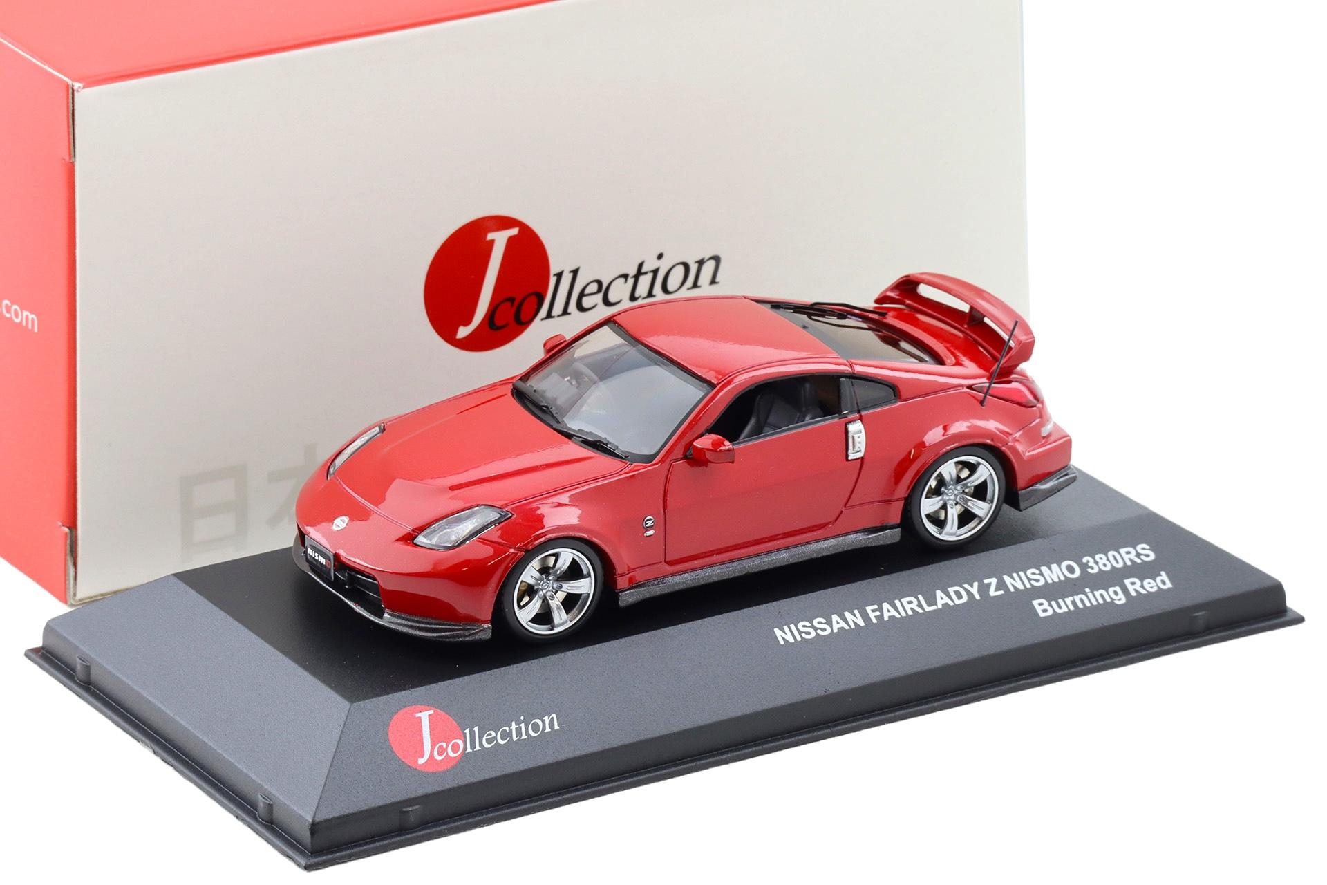 1:43 J-Collection Nissan Fairlady Z Nismo 380RS Burning red