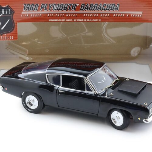 1:18 Highway61 Supercar Collectibles Plymouth Barracuda Super Street black
