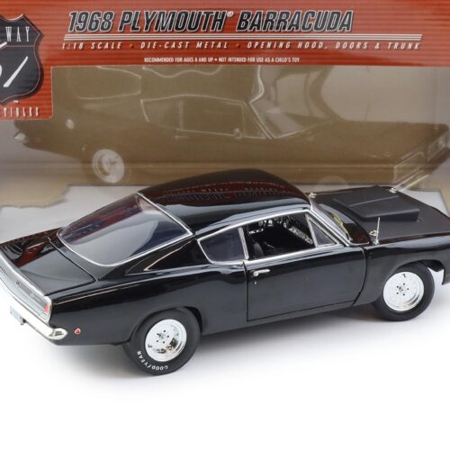 1:18 Highway61 Supercar Collectibles Plymouth Barracuda Super Street black