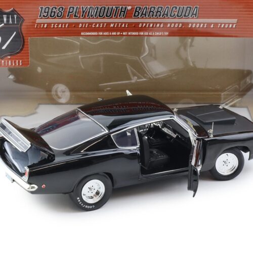 1:18 Highway61 Supercar Collectibles Plymouth Barracuda Super Street black