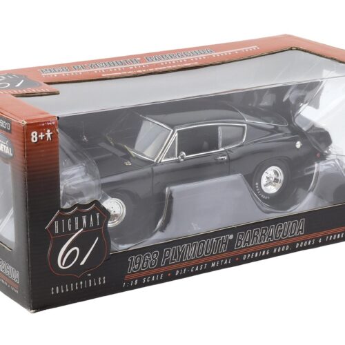 1:18 Highway61 Supercar Collectibles Plymouth Barracuda Super Street black