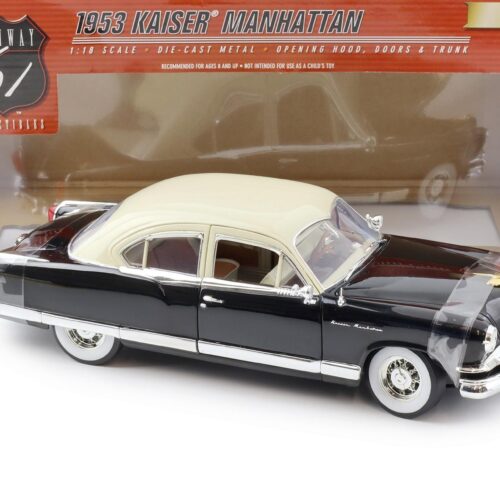 1:18 Highway61 Kaiser Manhattan 1953 black/ beige roof