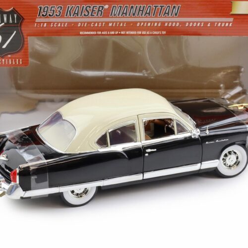 1:18 Highway61 Kaiser Manhattan 1953 black/ beige roof