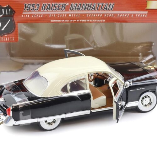 1:18 Highway61 Kaiser Manhattan 1953 black/ beige roof