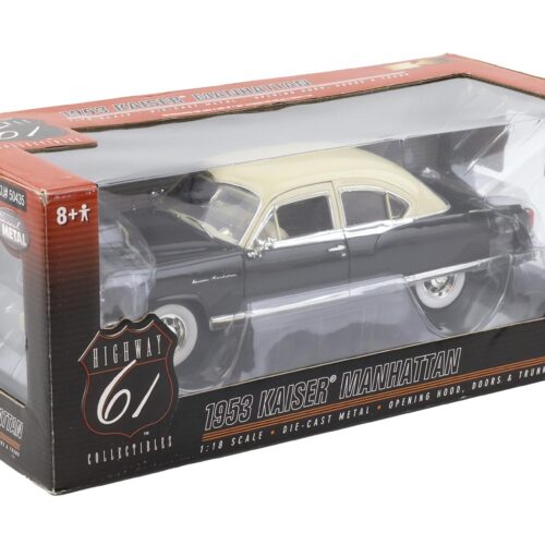 1:18 Highway61 Kaiser Manhattan 1953 black/ beige roof