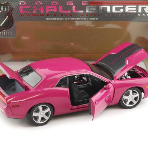 1:18 Highway61 Dodge Challenger Coupe Concept Car 2005 Panther pink