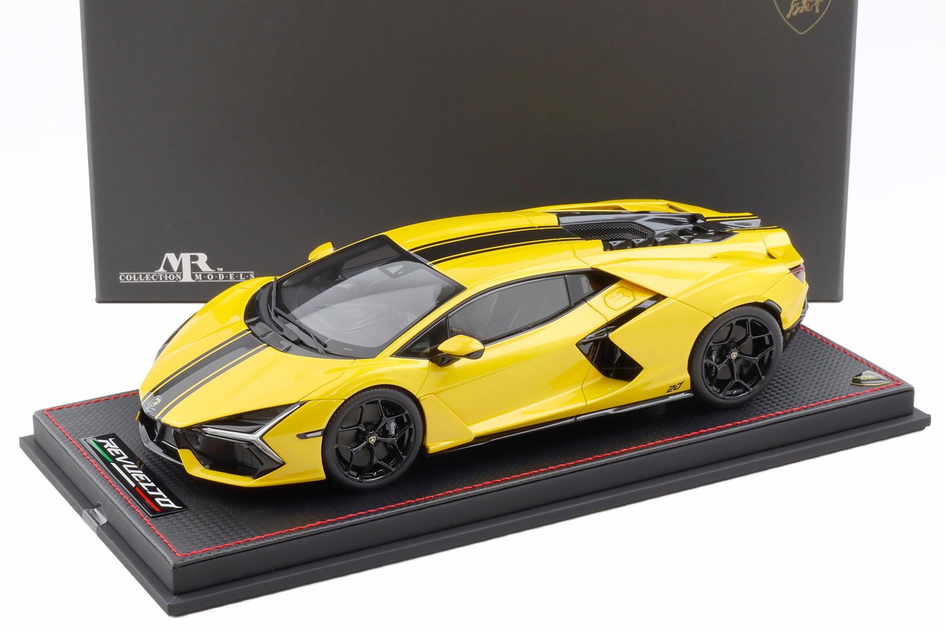 1:18 MR Collection Lamborghini Revuelto 20th Anniversary China Giallo Inti - Limited 99 pcs.