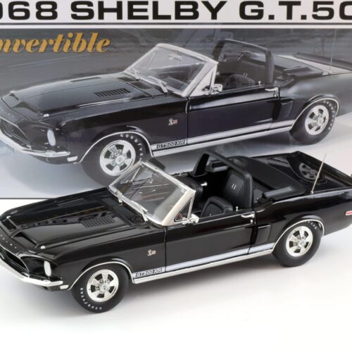 1:18 ACME 1968 Shelby GT500 KR Convertible black/ white stripes