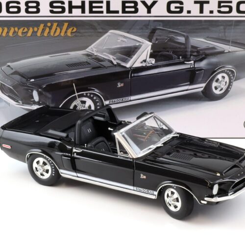 1:18 ACME 1968 Shelby GT500 KR Convertible black/ white stripes