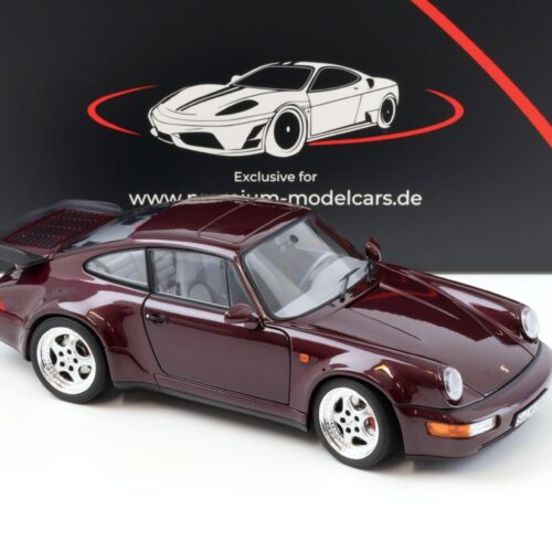 1:18 Norev Porsche 911 964 Turbo 3.6 Coupe 1993 Amethyst metallic - Limited 999 pcs.